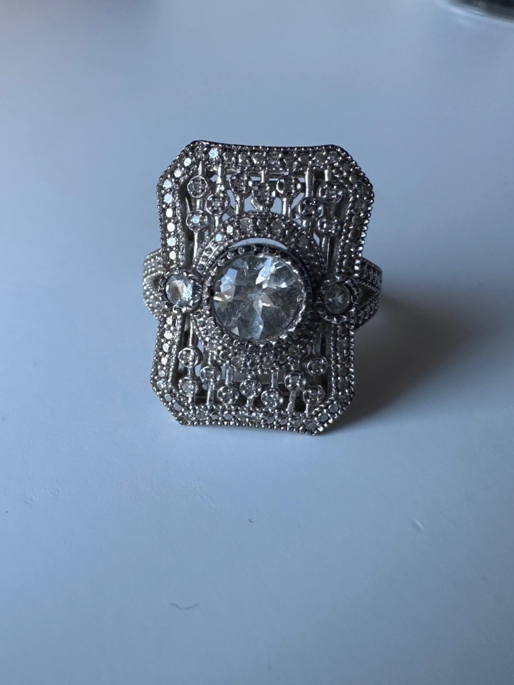 Sterling Silver QVC Vintage Design Ring